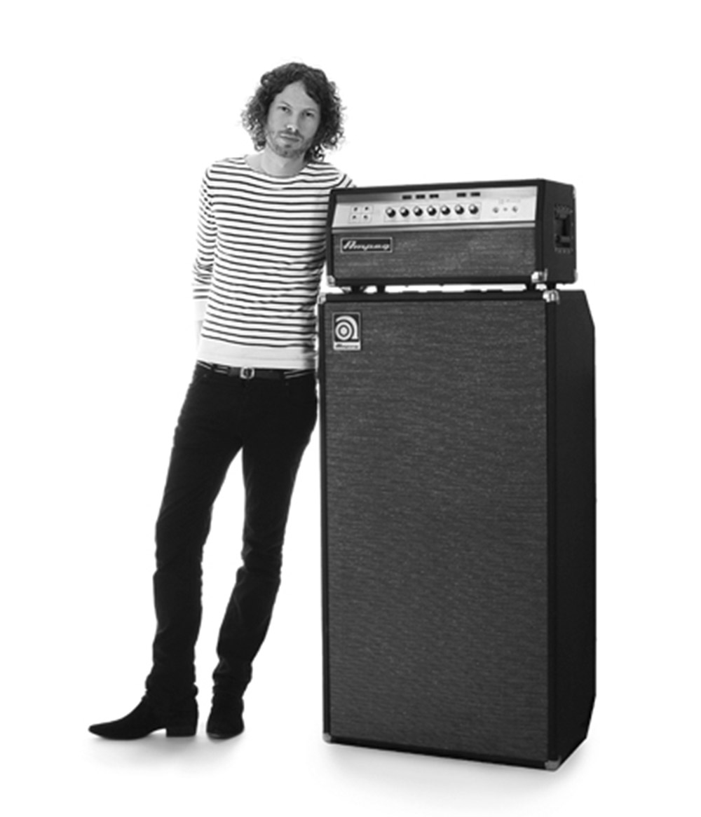 Simon Rix leaning against a SVT-810E