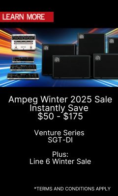 Ampeg Winter 2025 Promos